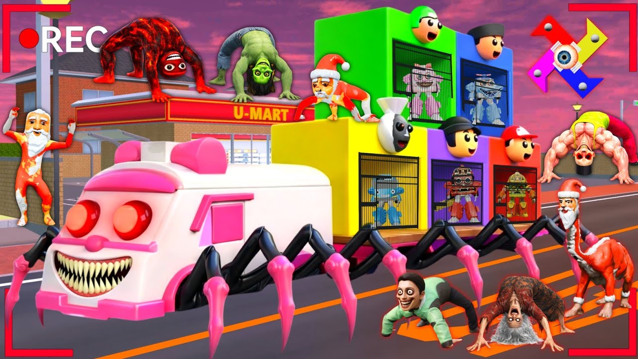 Yuta Mio Panik Buat Penjara Mobil Paling Aman Dari Pasukan Anomali Hantu Merangkak Di Dunia Sakura 😱