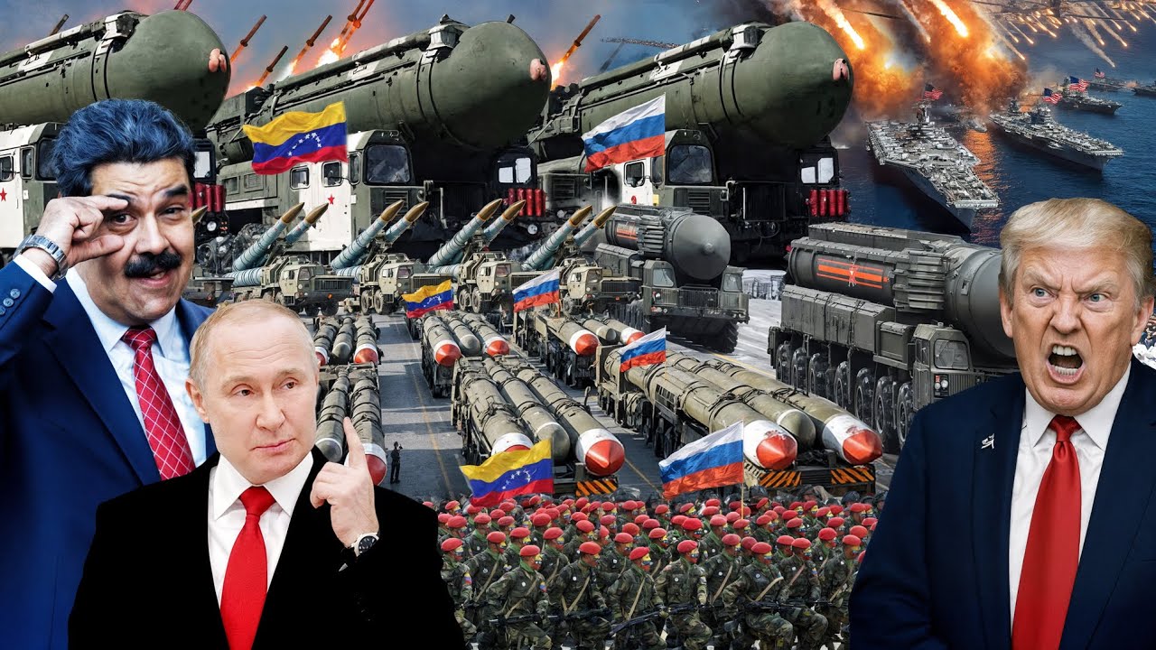 ARMADA DAN PASUKAN RUSIA BERGERAK KE VENEZUELA! AS Ketakutan, Rencana Invasi Trump Gagal Total