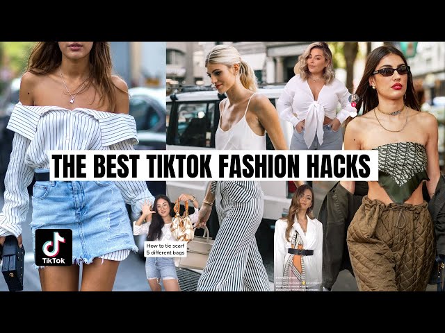 How to wear tie tops WITH A BRA 🙌 yasss to S/S fashion hacks! • Credit to  @yasmeengarcia's TikTok where I first saw this - such a good idea!! 💗 •