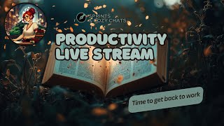 Cozy Productivity Stream | Finding focus, one step at a time #writinglive