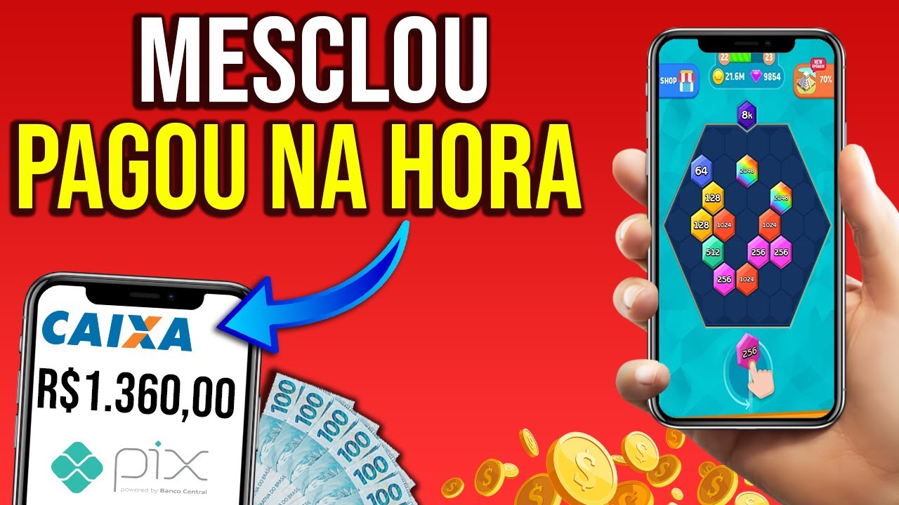 [FANTÁSTICO🔥] App que GANHA DINHEIRO de VERDADE no PIX Pagando na Hora 💰 Jogo Para Ganhar Dinheiro