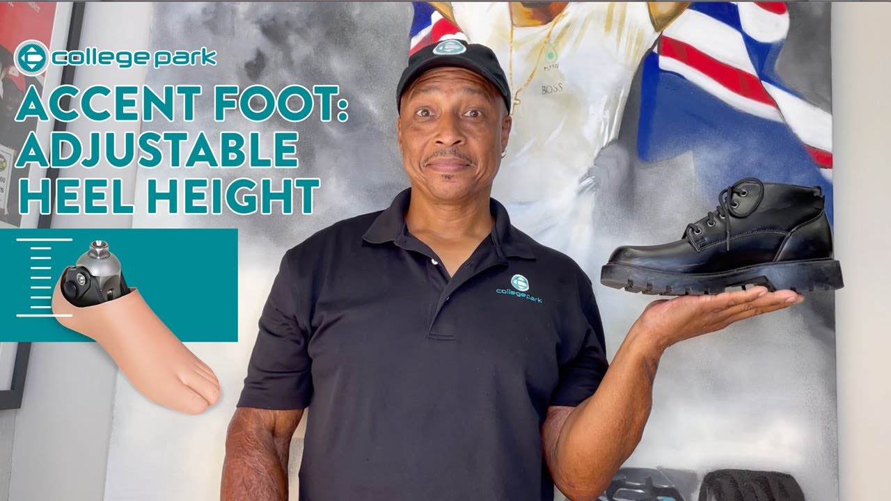 Accent Foot: Adjustable Heel Height