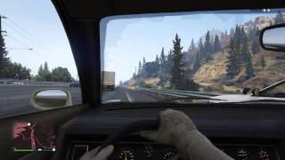 GTA V Online - Police Chase with Unexpected Ending
