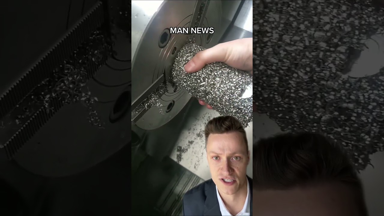 Man Finds Tube of Steel Shards | Man News (via cncdesigni on tt) 