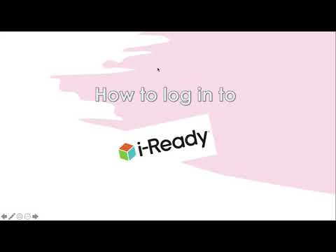 How to log in to i-Ready