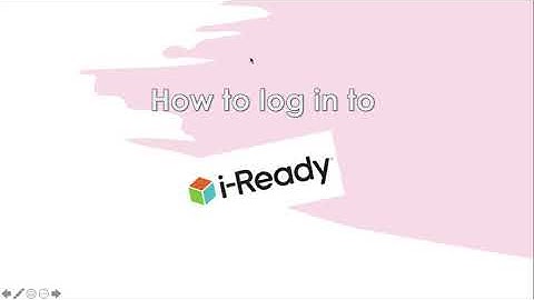 How to log in to i-Ready