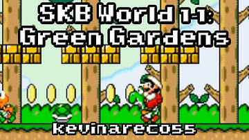 SMF Custom Level: "SKB WORLD 1-1: GREEN GARDENS" - By kevinareco55