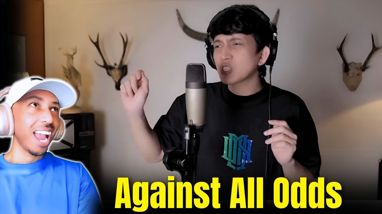 Dimas Senopati - Against All Odds (Phil Collins Cover) REACTION VIDEO