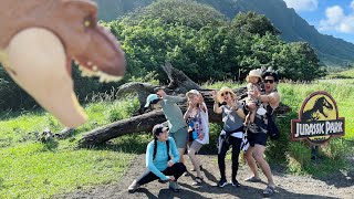 Visiting Jurassic Park & Secret Beach in Hawaii (Babymoon pt 3)