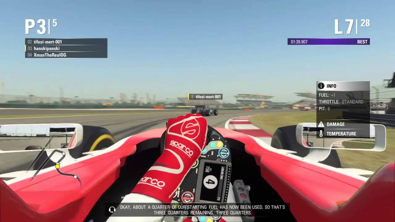 F1 2015 PS4 Online Race - Superb Racing!