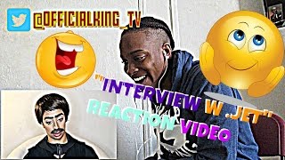 SHARPIE FOR EYELINER! INTERVIEW WITH JET. REACTION VIDEO