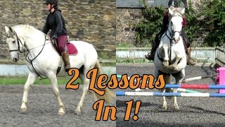 2 In 1 | Flatwork & Jumping Lessons |