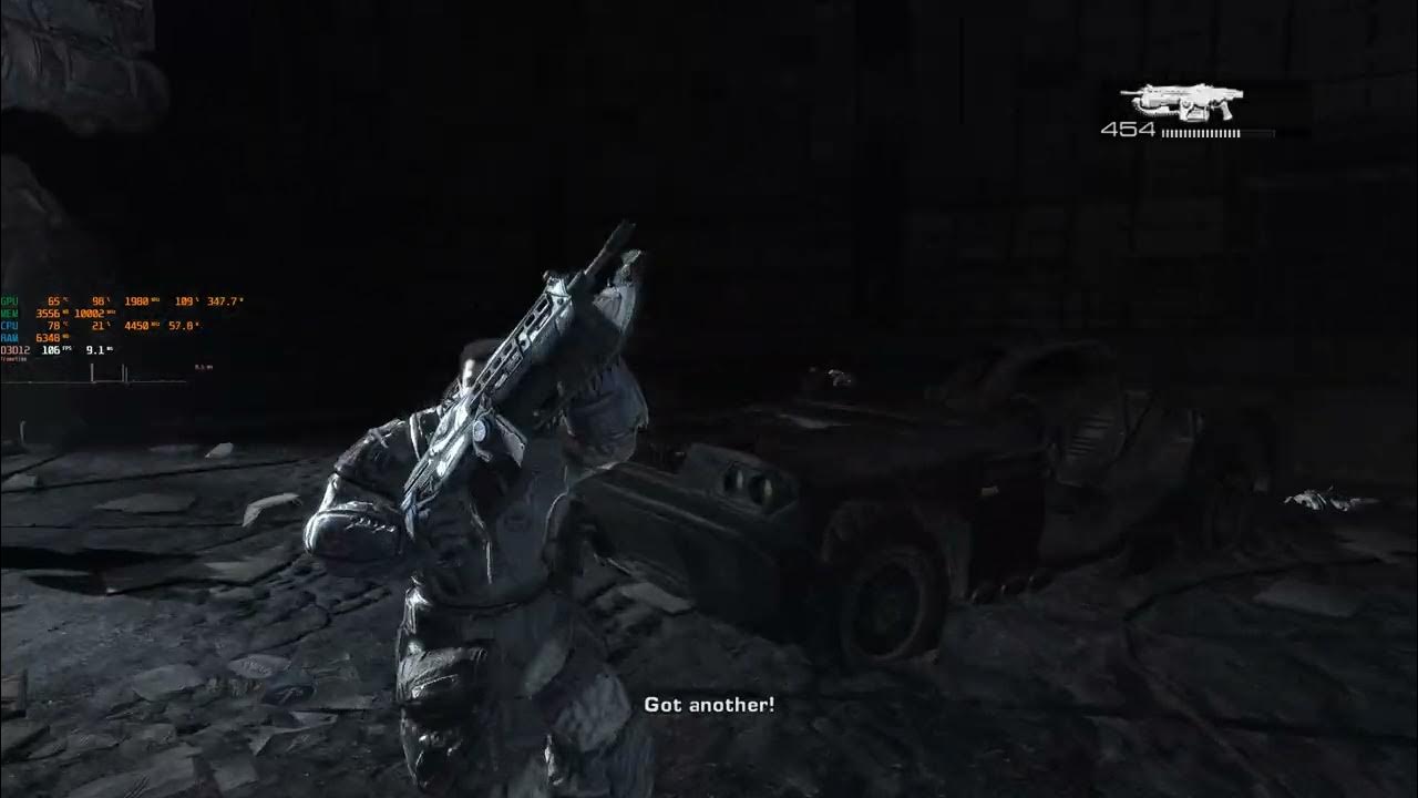 Xenia Gears of War 2 [4K] August 2022 5800x3D/RTX3080 YouTube