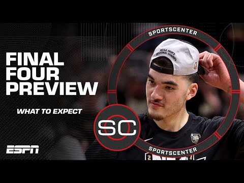 Men's Final Four Preview 👉 NC State vs. Purdue & Alabama vs. UConn 🏀 | SportsCenter