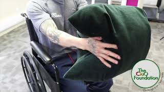Pillow Pec Squeeze | Wheelchair Fitness Workout | Seated Exercise
