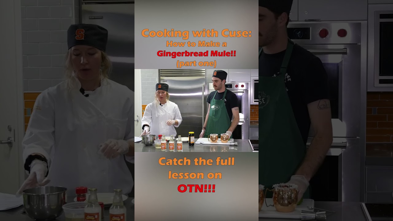How to Make a Gingerbread Mule (part 1) - Cooking with Cuse