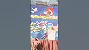 Tối qua em được đi xem biểu diễn xiếc. Tôn Ngộ Không làm ảo thuật