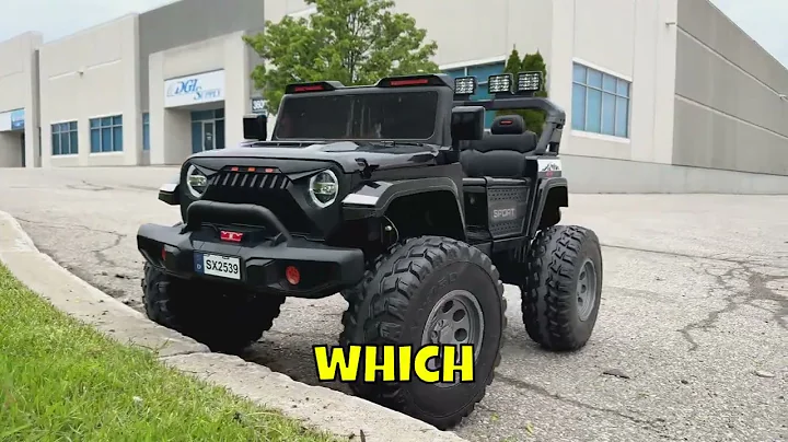 The 2025 Upgraded 2-Seater Ride-On Jeep from Voltz Toys