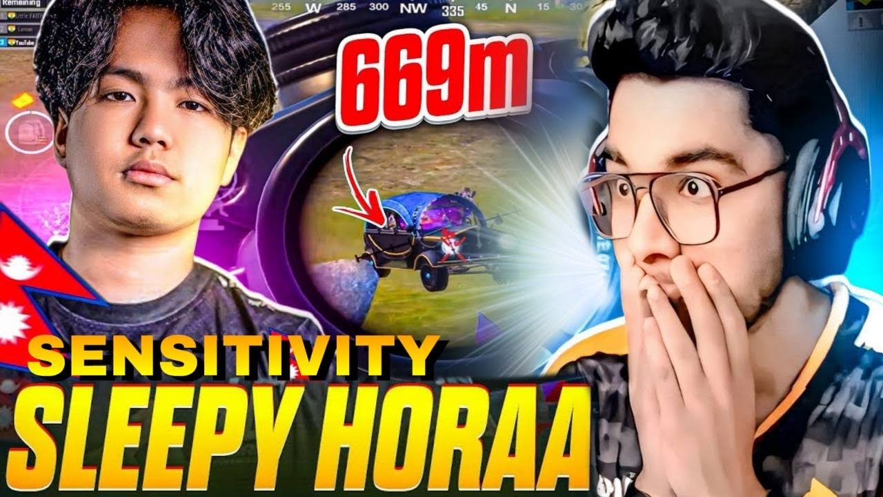 😱THIS NATURAL H4CKER SENSITIVITY *SLEEPY HORAA* IS #1 INTERNATIONAL DANGEROUS PLAYER | REACTION