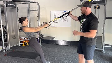 TRX Squat to Row