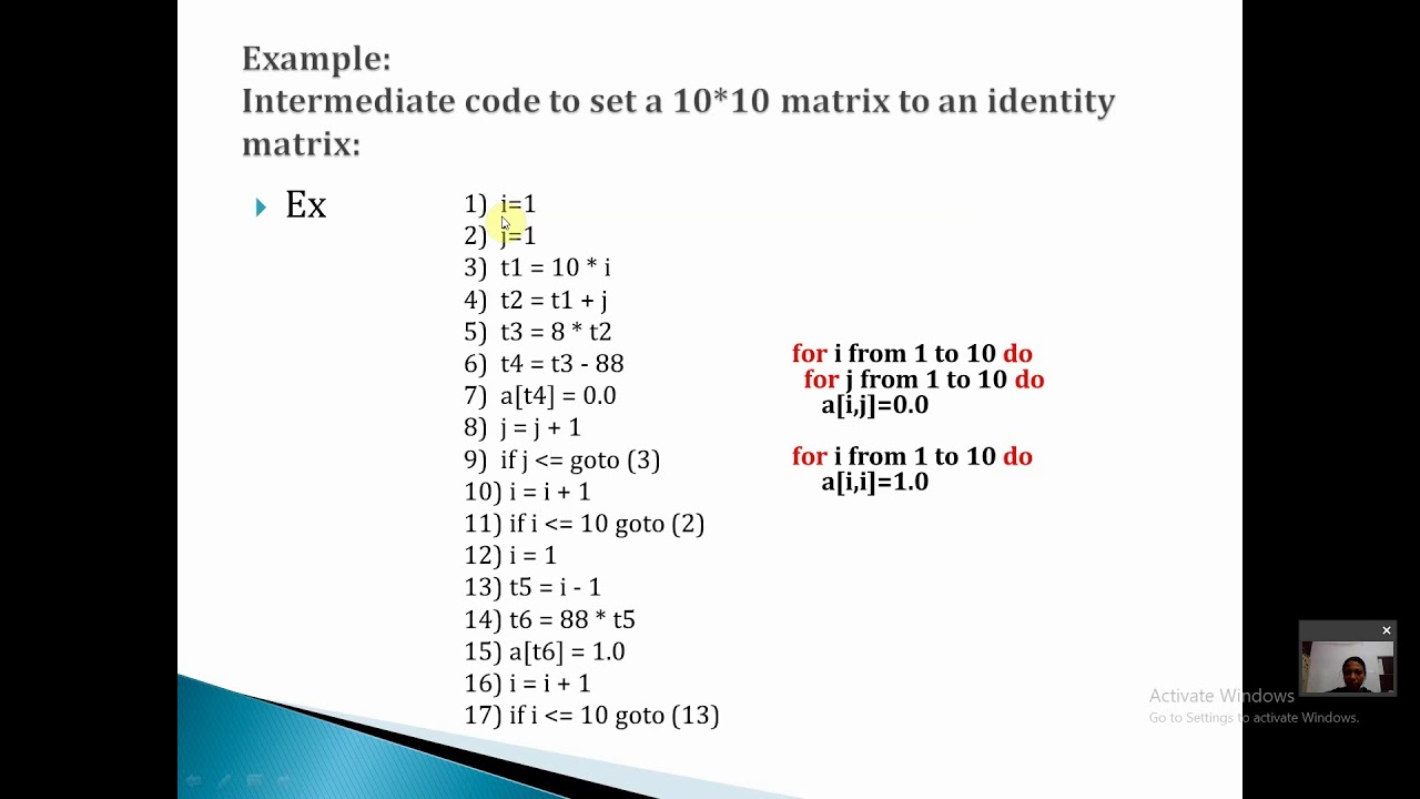 Basic Blocks and Flow Graphs - YouTube