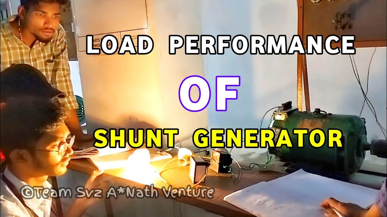 To Determine Load Performance Of DC Shunt Generator | Electrician Practical | Ispat Private ITI |