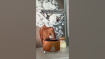 Watch how this diffuser transforms any room in 10 seconds✨ #cozy #humidifier #aromatherapy #shorts