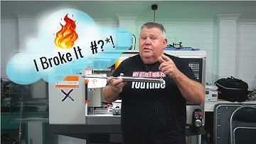 I broke my Skyfire CNC Mill - (SVM-1VMC)