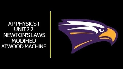 AP Physics 1 - Unit 2.2 - Modified Atwood Machine