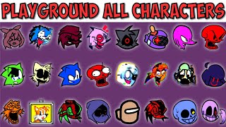 FNF Character Test | Gameplay VS My Playground | ALL Characters Test