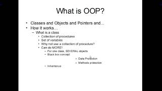 OOP part 1/6