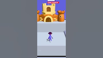 High speed run Gameplay 💹 Best Funny shorts 💹 Join Clash run  #shorts Part- 423