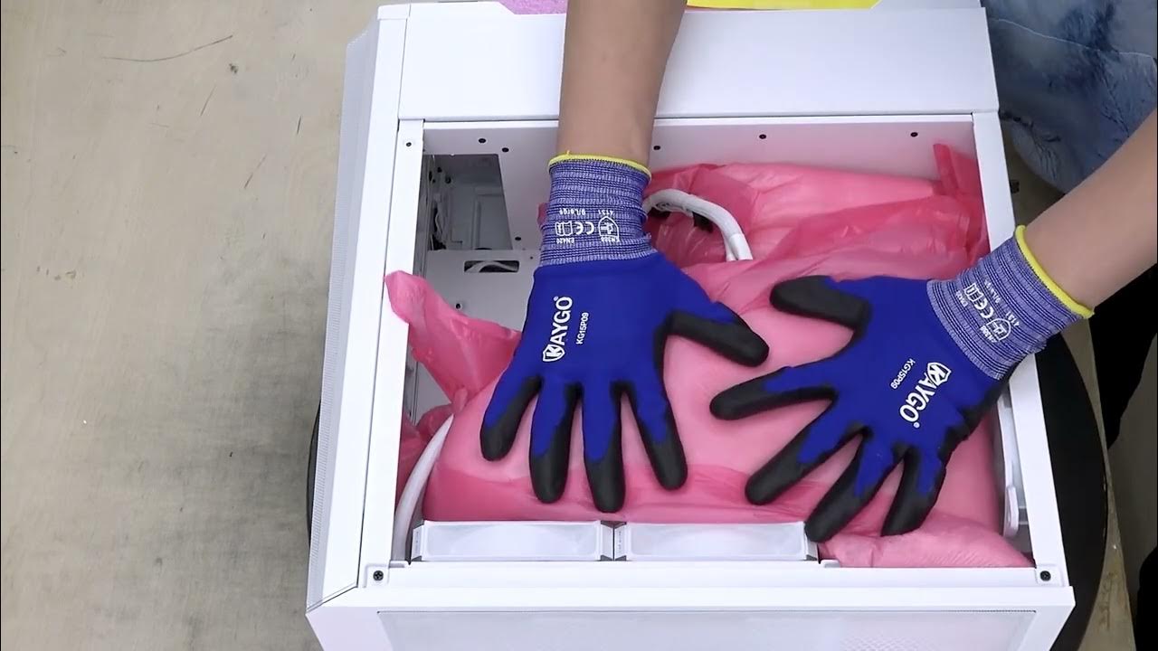 How to ship a custom PC Expanding polyurethane foam YouTube