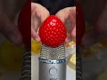 食べ物スクイーズでASMR