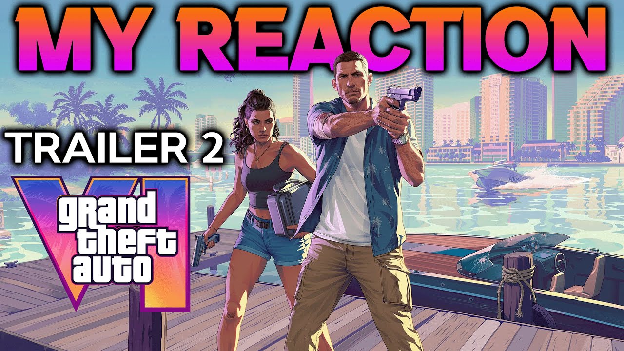 GTA 6 TRAILER 2 IS HERE My Reaction YouTube 