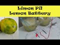 Limon ve Limon Suyu ile Elektrik Üretmek - Lemon Battery