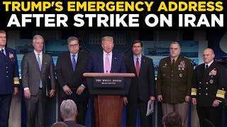 Donald Trump LIVE: Trump Delivers Urgent War Message as Iran Strikes Back | US-Iran War Live