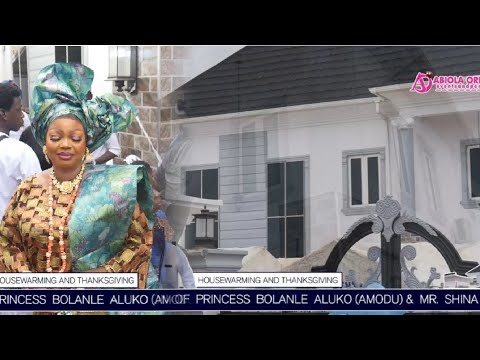 Dublin Celeb Babe, Princess Bolanle and her hubby, Opens Jaw-Dropping Multi-Million Naira Mansion.