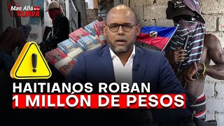 #Peligro🔴 Policía apresa dos haitianos por robo de un millón de pesos / Bandas ya operan en RD