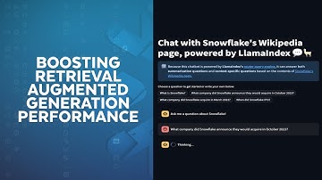 Snowflake BUILD | Retrieval Augmented Generation In The Real World