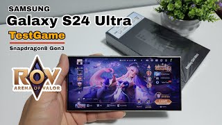 Samsung Galaxy S24 Ultra TestGame ROV