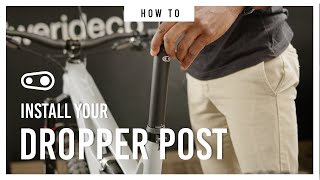 How to Install A Dropper Post 🧐