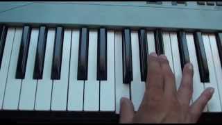 How to play Alone by Heart on piano - Alone Piano Tutorial chords