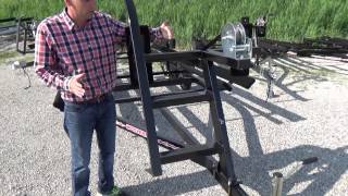 Wolverine Bunk Style Pontoon Trailer * DR Trailer Sales