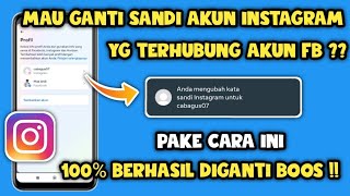 How to Change Your Instagram Password Connected to Facebook | Latest 2024