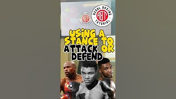 Using stance to attack or defend #boxing #boxingtutorial #learnboxing #boxingtips #boxingtechnique