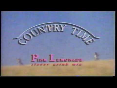Country Time - lemonade - Tv commercial - 1995