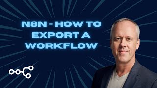 How to export a workflow in n8n