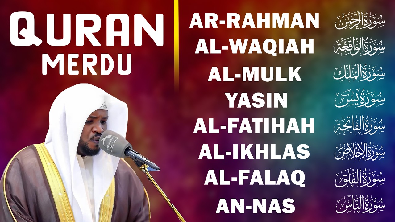 BACAAM AL-QURAN Yang Sangat Merdu Menangis | Alfatiha, Alkahfi,Yasin,Alwaqia, Arrahman, Almoeathat
