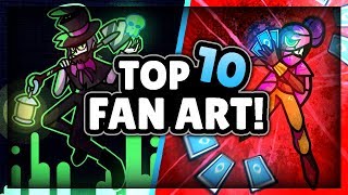 TOP 10 FAN ART BRAWLER CREATIONS & SKINS BY THE BRAWL STARS COMMUNITY!